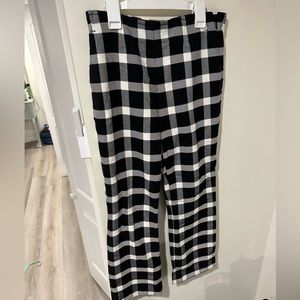 Plaid cropped Gap pants